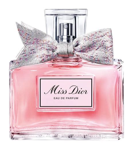 what type of bow can be found on the bottle of the miss dior fragrance|miss dior scented bow.